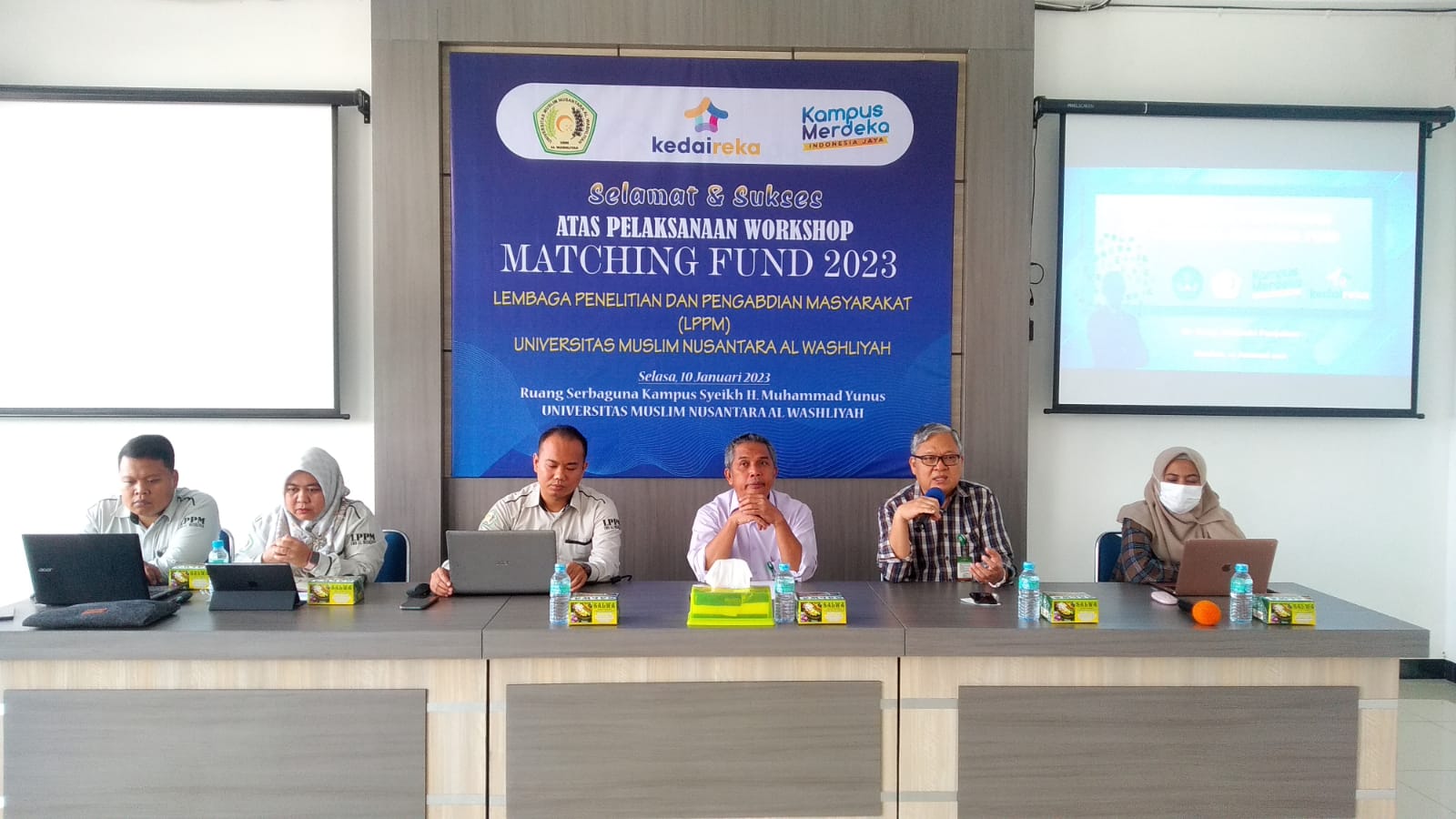 Workshop Matching Fund 2023 UMN Al Washliyah